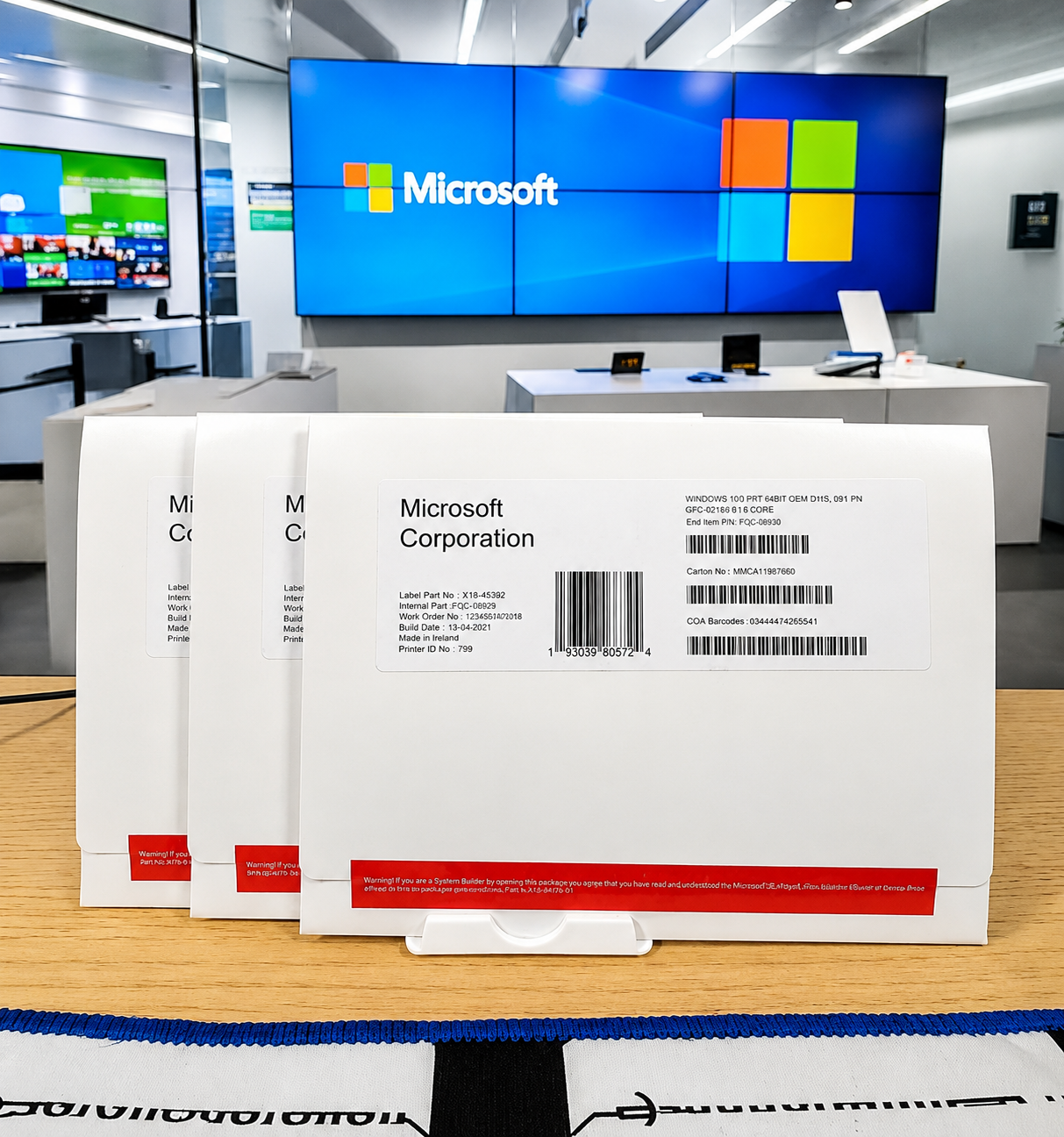 DVD Windows 11 Pro OEM com etiqueta e selo de ativacao